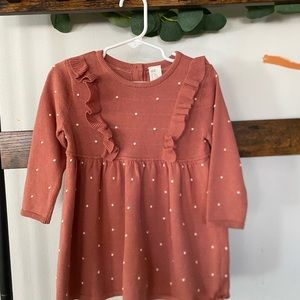 cutest baby dress ever. 12 months. very warm